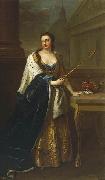 Michael Dahl Portrait of Anne of Great Britain oil painting
